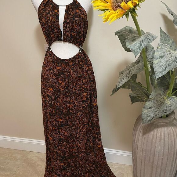 Free People Holy Smokes maxi dress size L - Picture 5 of 15